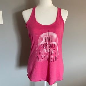 Star Wars Women’s Darth Vader Tank - “Lack Of Faith Disturbing” (Size Small)